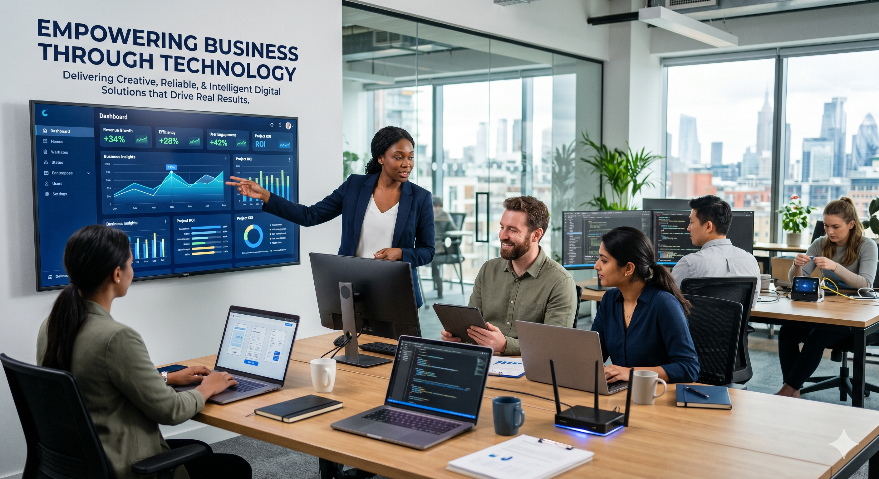Bangtao Technology team empowering businesses through digital solutions